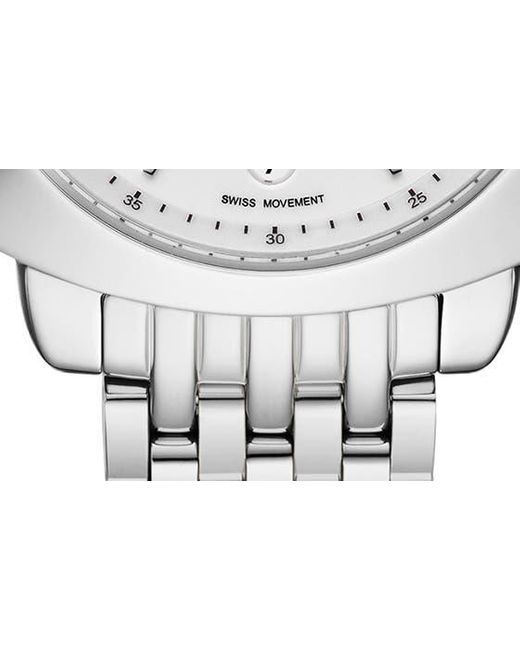 Michele Gray Ascalon Diamond Bracelet Watch