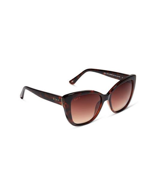 DIFF Pink 54Mm Square Sunglasses