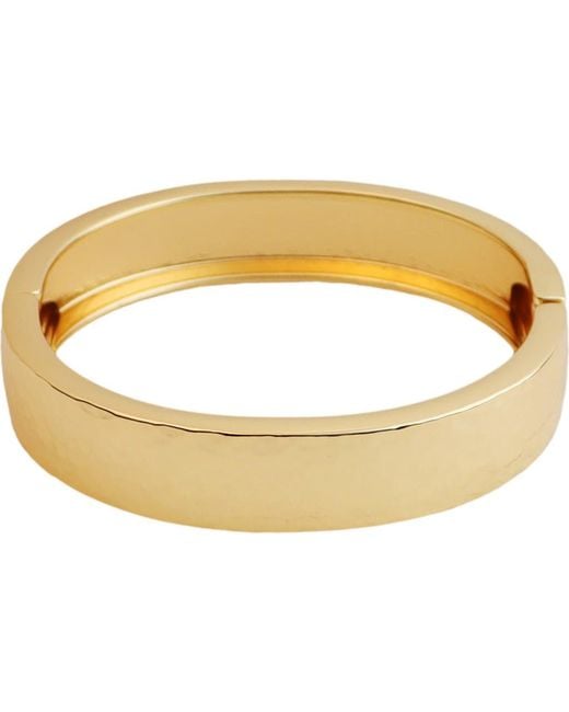 Panacea Metallic Hinge Bangle Bracelet