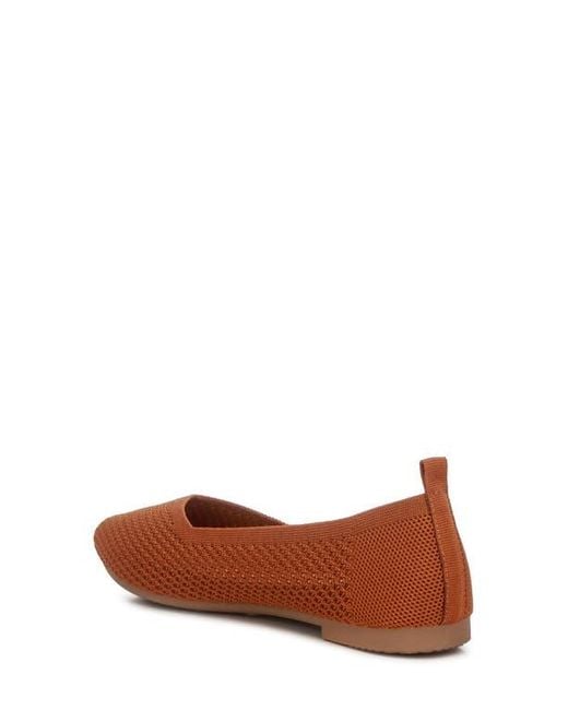 LONDON RAG Brown Selaris Flat