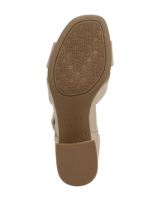 Vionic Metallic Soraya Heel Sandal