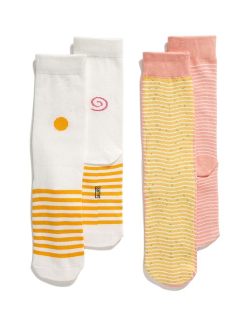 Doiy. Orange Pack Of 2 Miso Ramen Socks