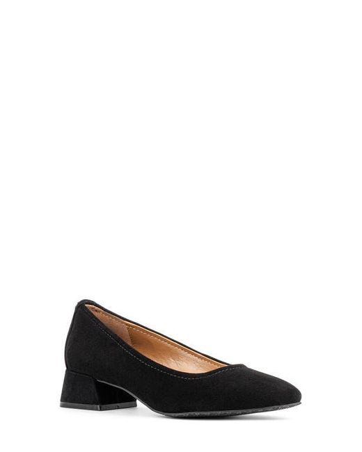 Donald J Pliner Black Rya Square Toe Pump