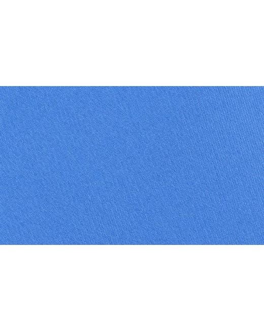 Savile Row Blue Solid Satin Tie for men