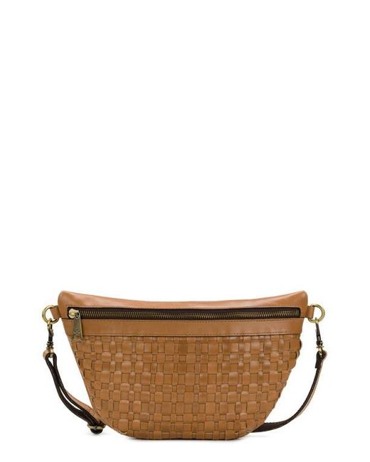 Patricia Nash Brown Tinchi Woven Belt Bag