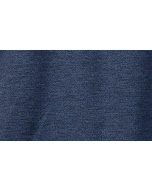 Tailorbyrd Blue Performance Mesh Polo for men