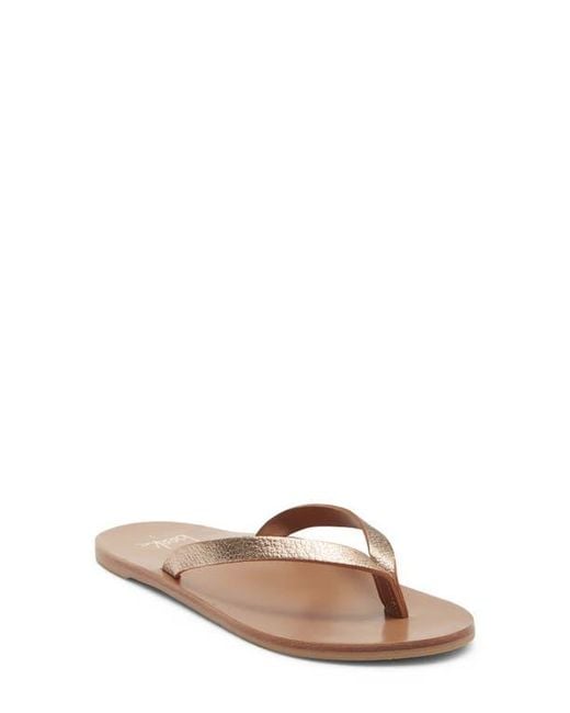 Beek White Seabird Flip Flop