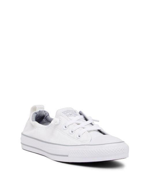 Converse Chuck Taylor All Star Shoreline Slip-on Oxford Sneaker in White |  Lyst