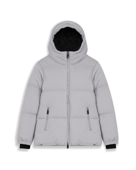 Noize Gray Stacy Water Resistant Hooded Puffer Jacket