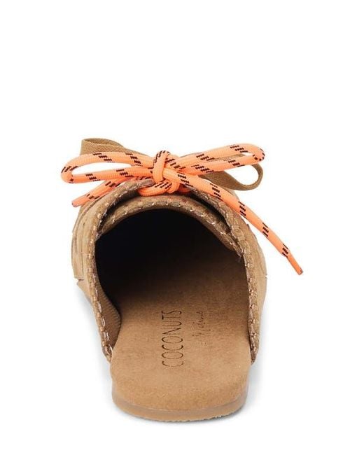 Matisse Brown Devyl Lace-Up Mule