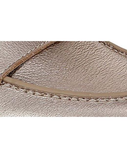 Naturalizer Gray Lucy Loafer Flat