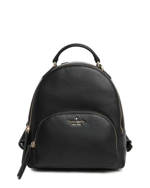 Kate Spade Medium Leather Backpack in Black | Lyst display picture 3