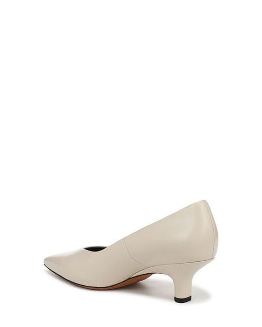 Vince White Livia Pointed Toe Pump