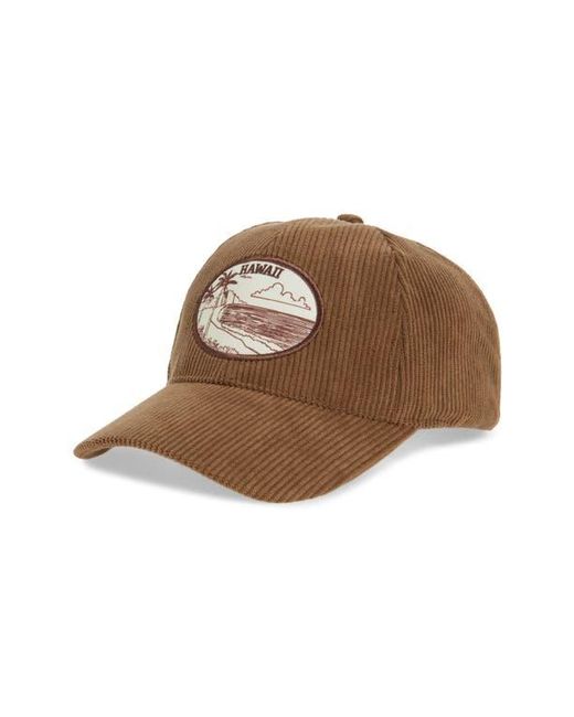 BP. Brown Corduroy Baseball Cap
