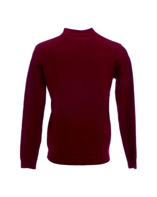 Xray Jeans Red Core Mock Neck Knit Sweater for men