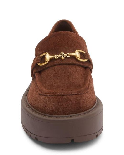 Steve Madden Brown Marleigh Bit Loafer