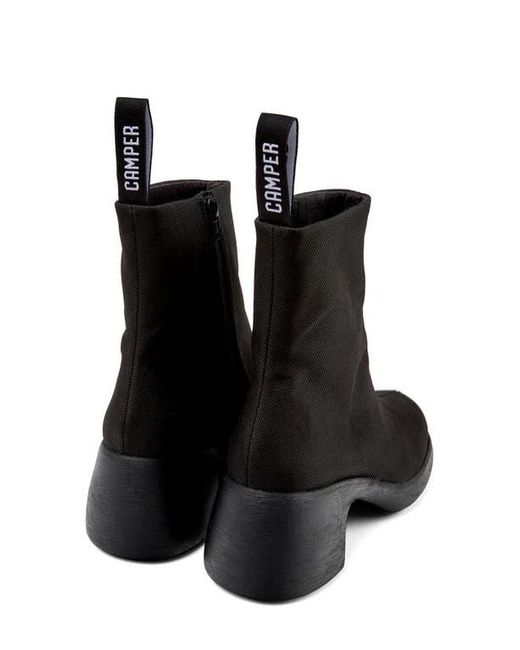 Camper Black Thelma Platform Bootie