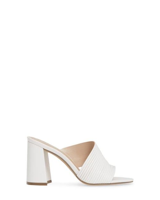 Charles David White Rhythmic Sandal