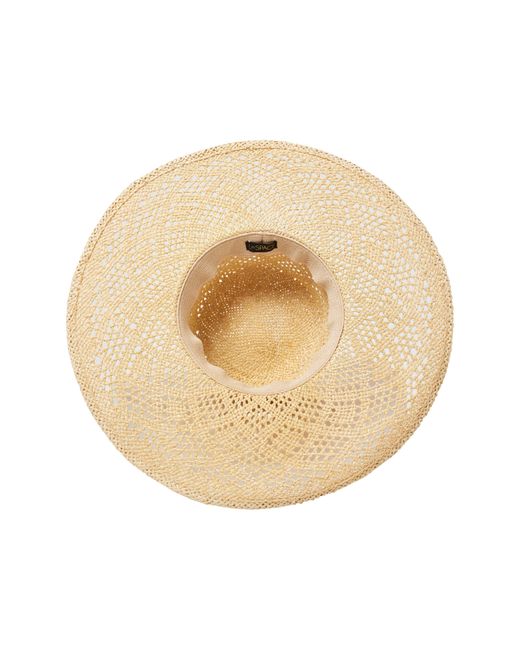 L*Space White Bungalow Straw Hat
