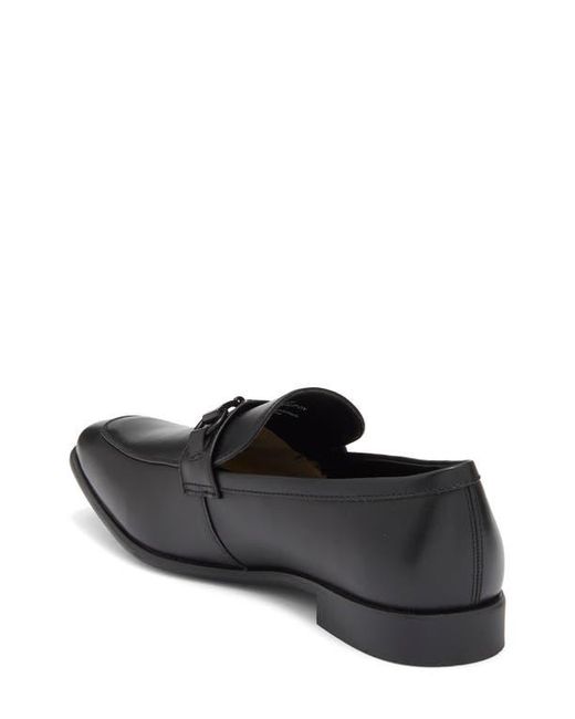 Gordon Rush Black Horsebit Loafer for men