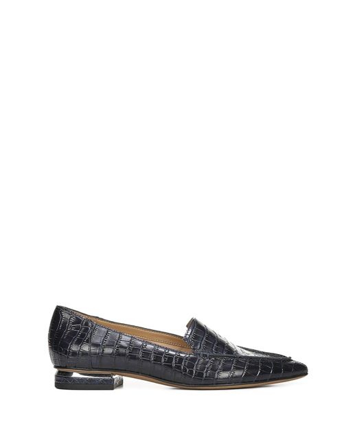 franco sarto navy blue loafers