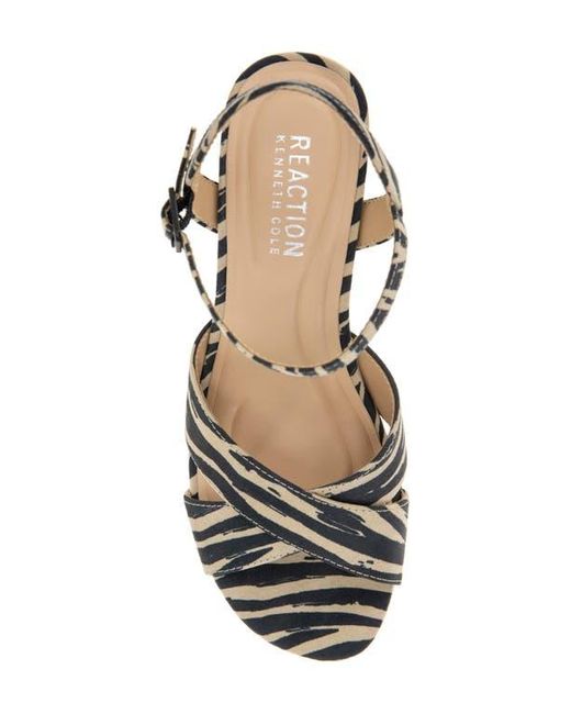 Kenneth Cole Metallic Reeva Platform Sandal