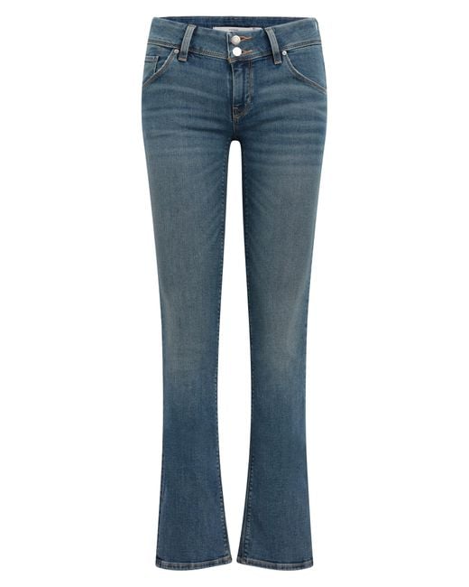 Hudson Blue Beth Mid Rise Baby Bootcut Jeans