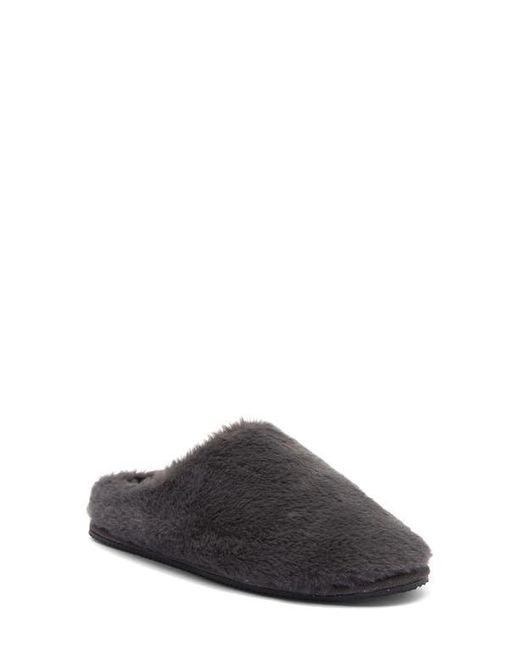 Børn Gray Allover Faux Shearling Clog