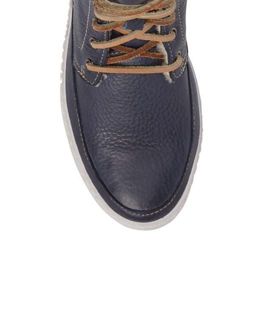 Blackstone Blue 'Cw96' Genuine Shearling Lined Sneaker Boot