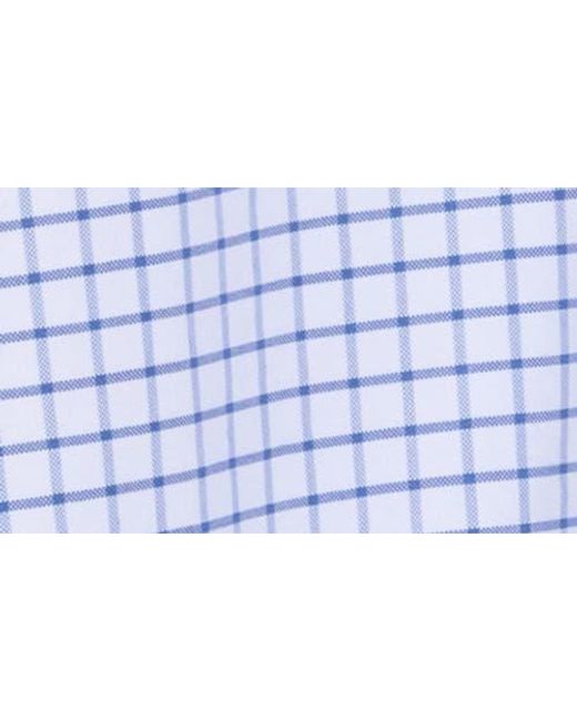 Frank & Eileen Blue Joedy Boyfriend Cotton Button-Up Shirt