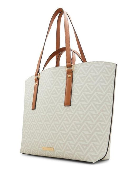 ALDO White Cibrian Two-In-One Tote Bag