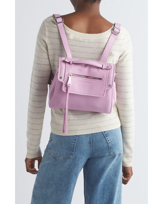 Aimee Kestenberg Pink Lift Me Up Convertible Backpack
