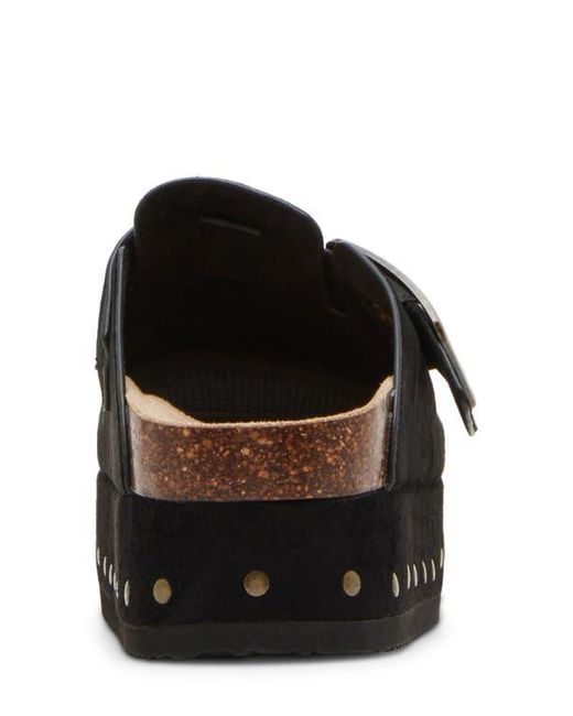 Madden Girl Black Luna Mule