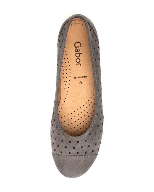 Gabor Brown 44.169 Ballet Flat
