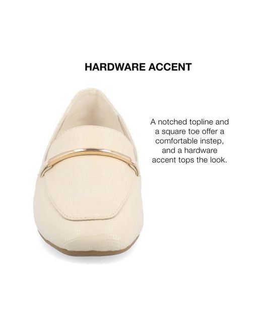 Journee Collection Natural Tru Comfort Foam Wrenn Flat
