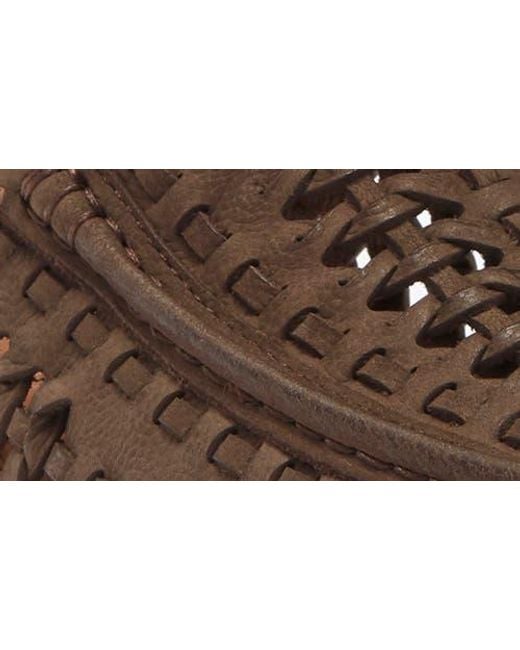 Steve Madden Brown Gaetano Woven Loafer for men