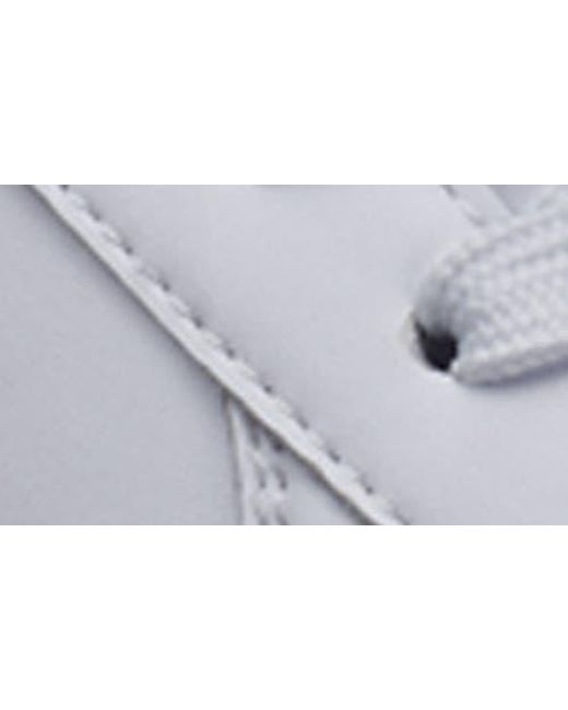 Karl Lagerfeld White Karl Head Patch Racer Toe Sneaker for men