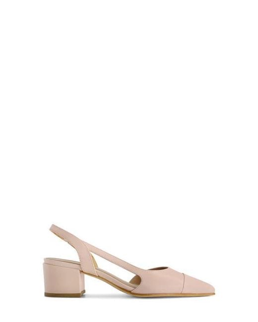 Bernardo Pink Monroe Two-Tone Slingback Pump
