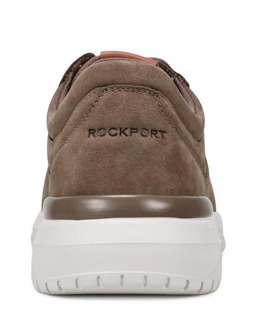 Rockport Brown Jaimie Derby Sneaker for men