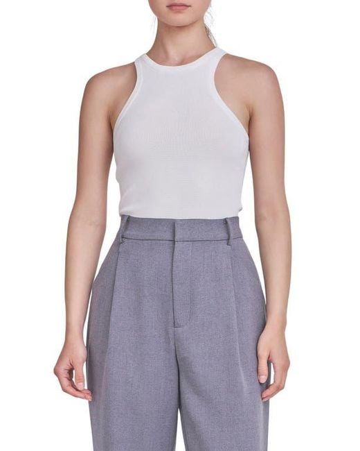 Endless Rose Purple Basic Tank Top