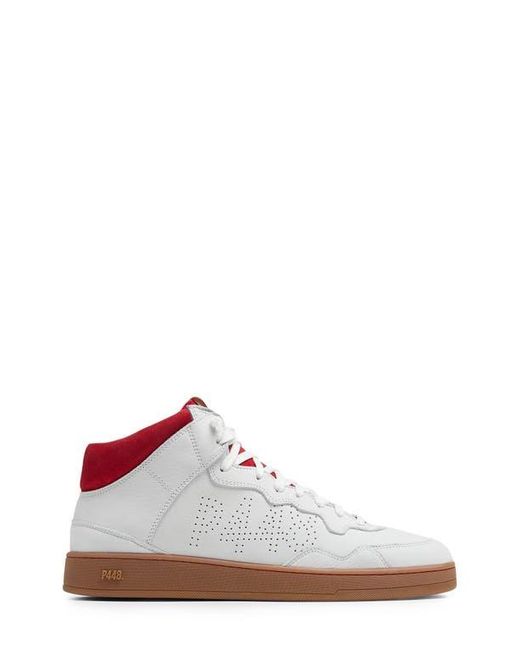 P448 White Vert High Top Sneaker for men