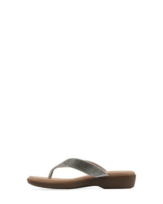 White Mountain Multicolor Becharm Sandal