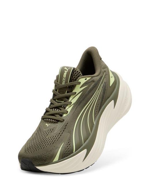 PUMA Green Maxima Pro Running Sneaker for men