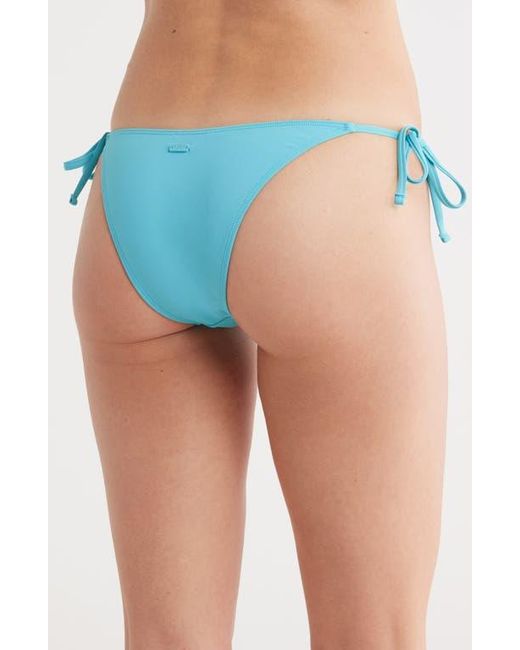 Roxy Blue Sd Beach Classics High Cut Bikini Bottoms