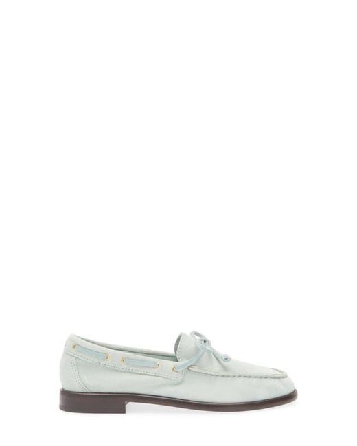 Rag & Bone White Carter Boat Shoe