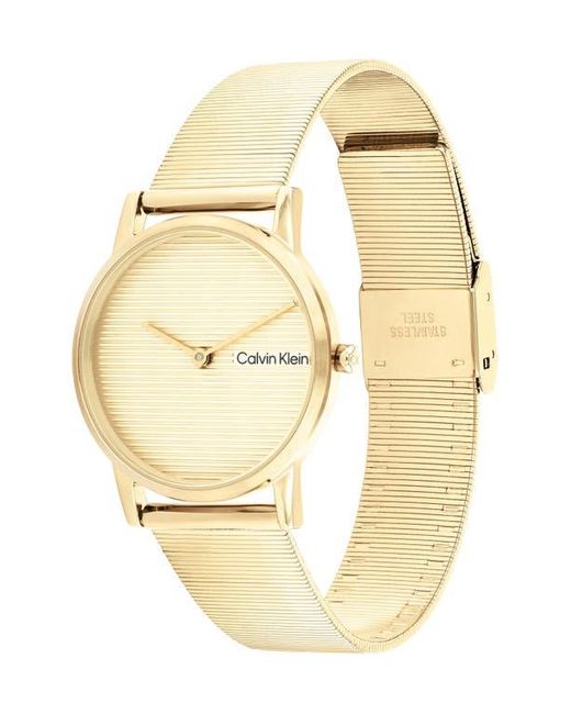 Calvin Klein Metallic Feel Bracelet Watch, 30Mm for men