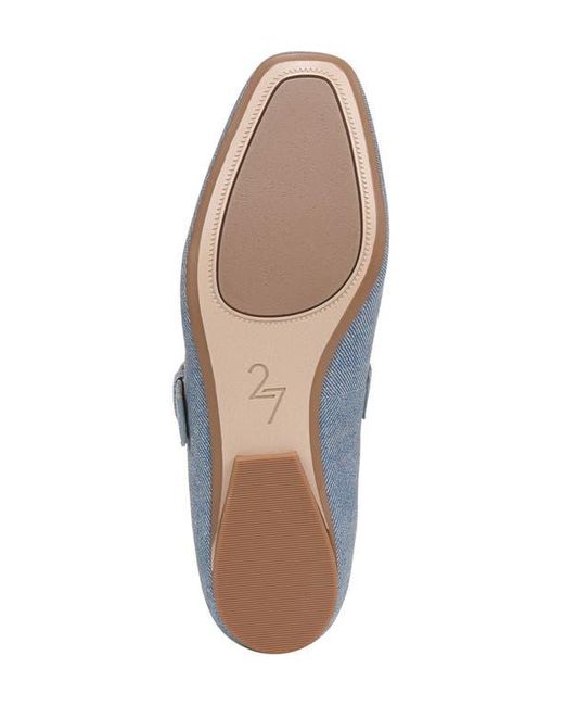 27 EDIT Naturalizer Blue Carter Mary Jane Flat