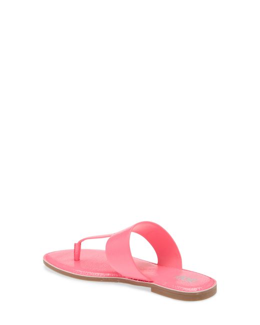 DKNY Pink Solar Logo Sandal