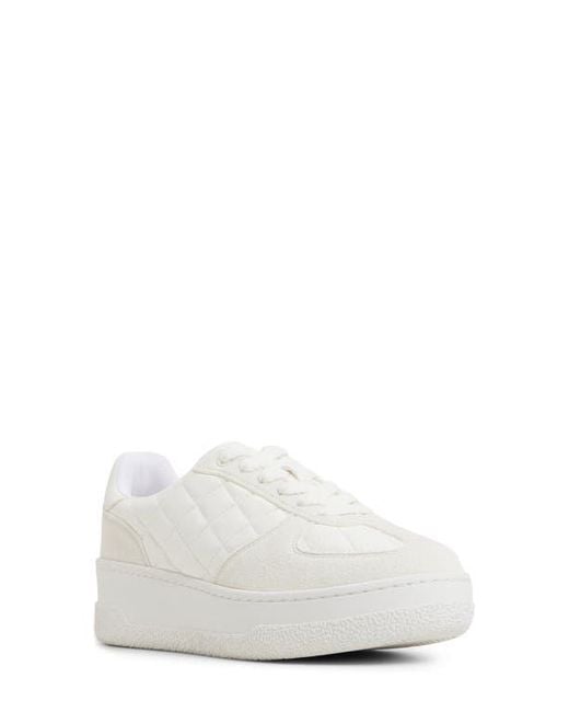 ALDO White Deevale Platform Sneaker