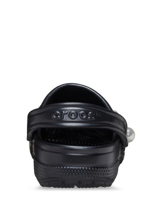 CROCSTM Black Classic Picture Frame Clog
